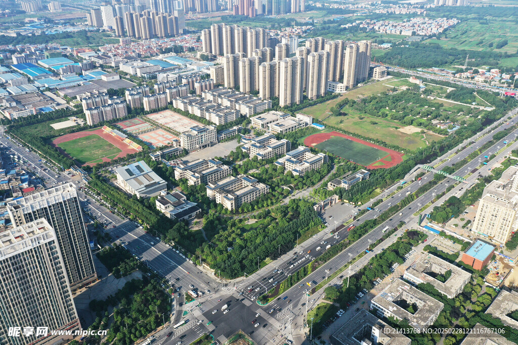 城市建筑全景