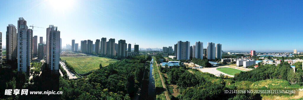 城市建筑全景