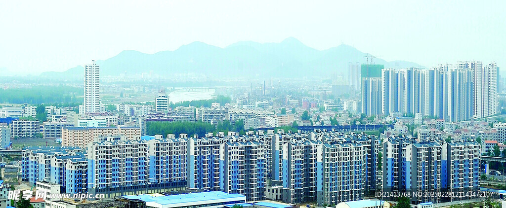城市建筑全景