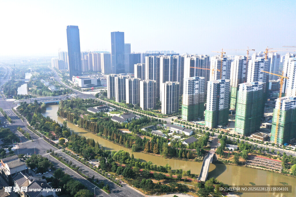 城市建筑全景