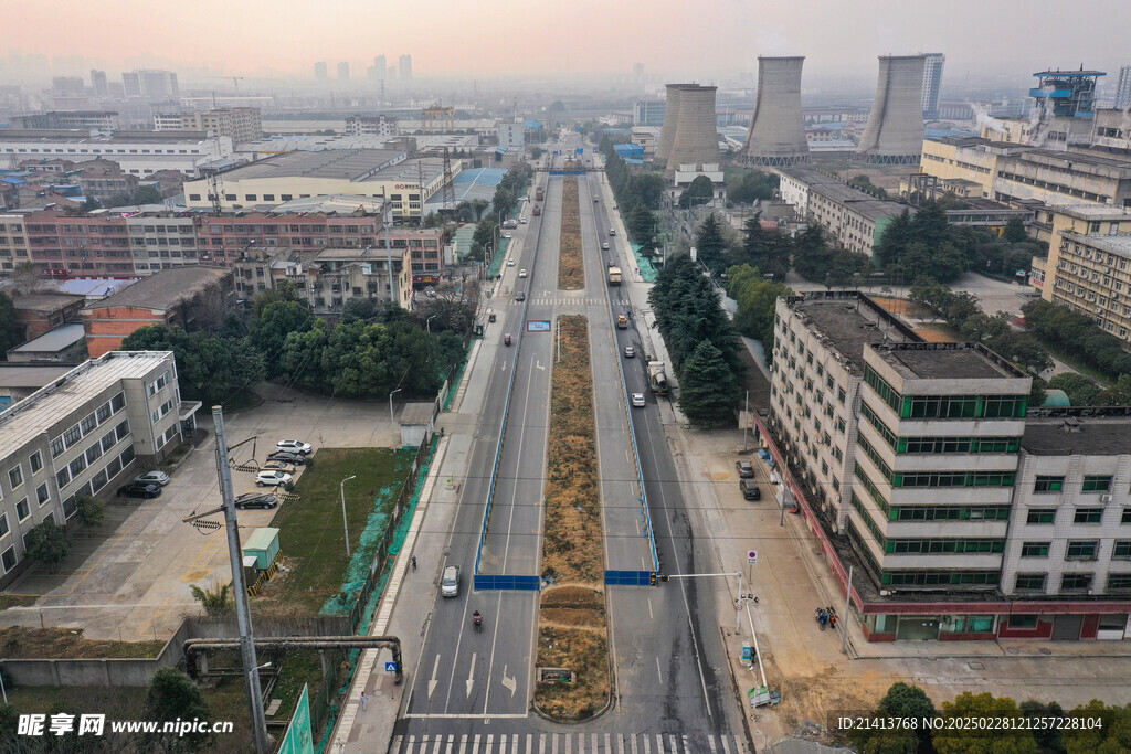 城市建筑全景