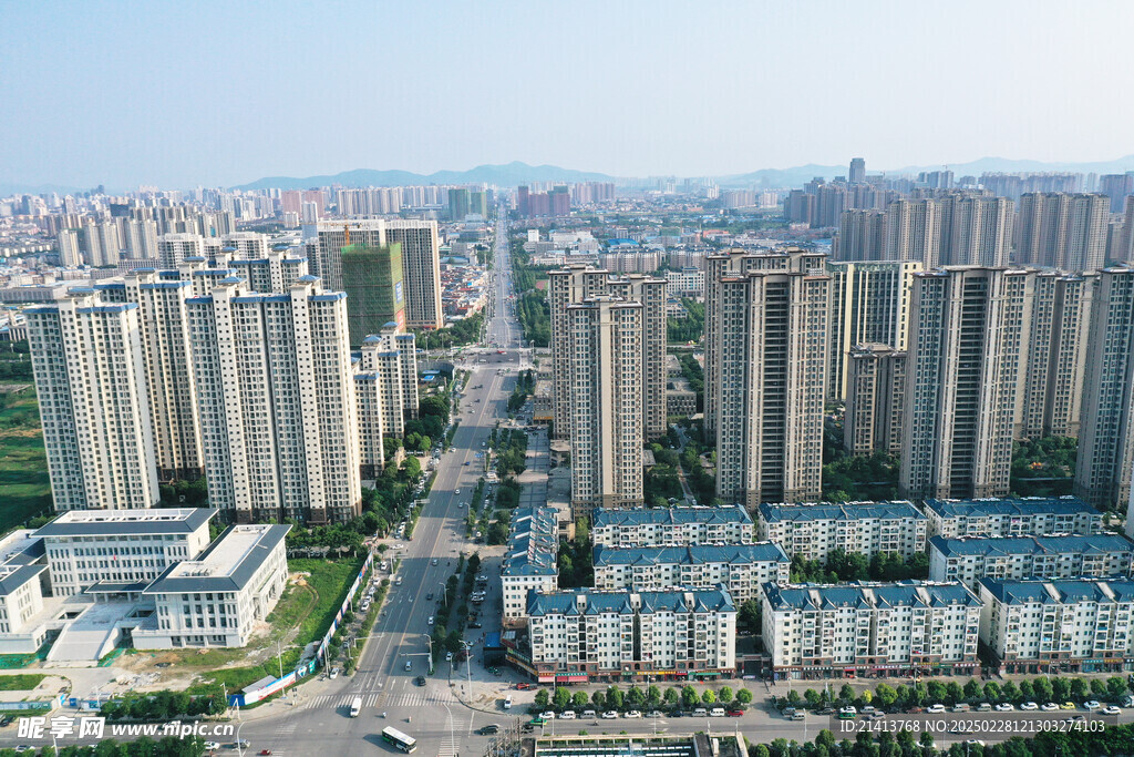 城市建筑全景