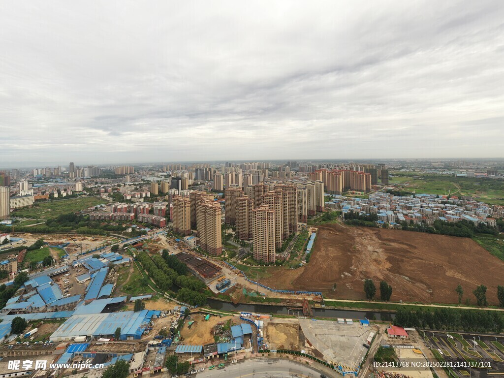 城市建筑全景