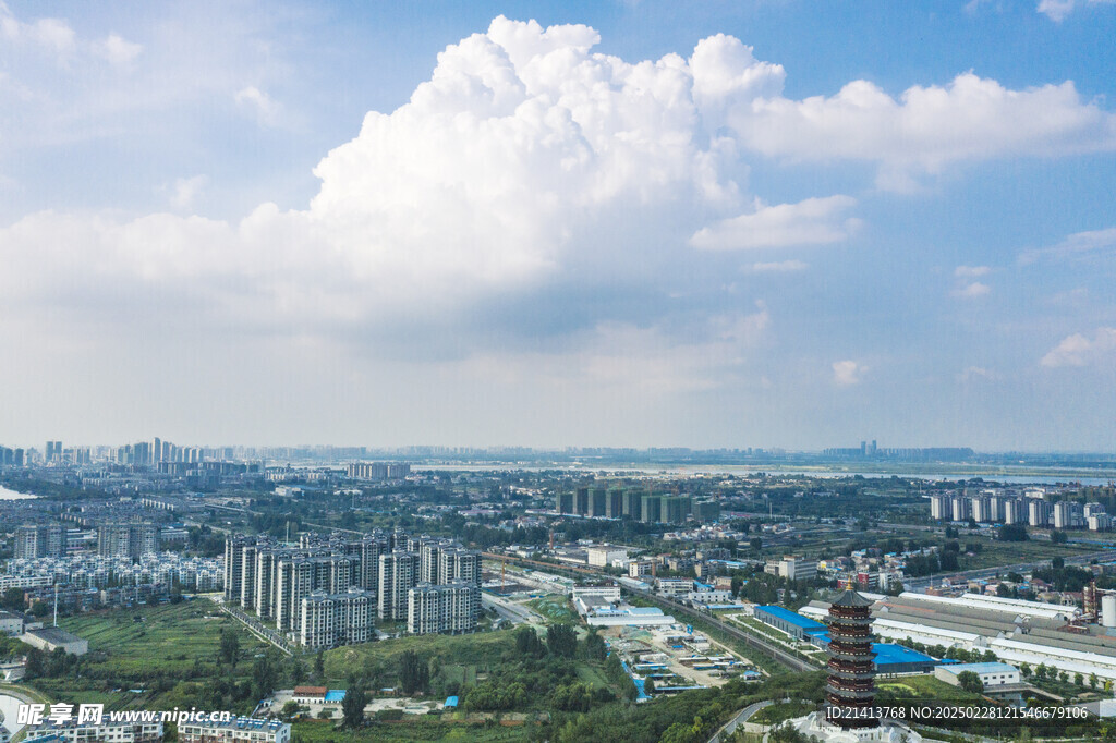 城市建筑全景