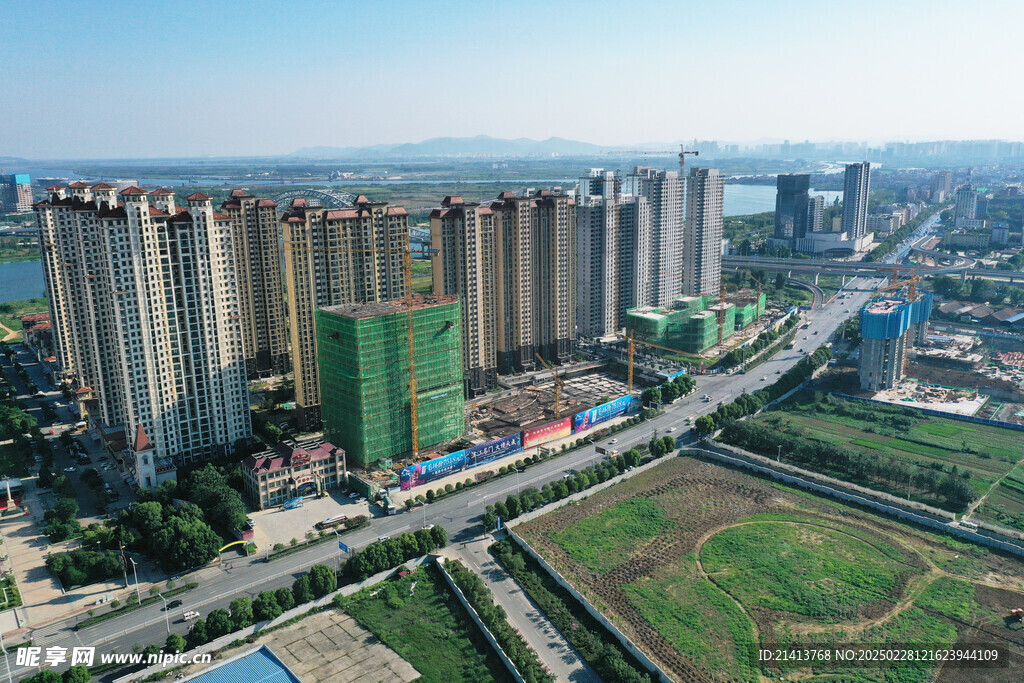 城市建筑全景