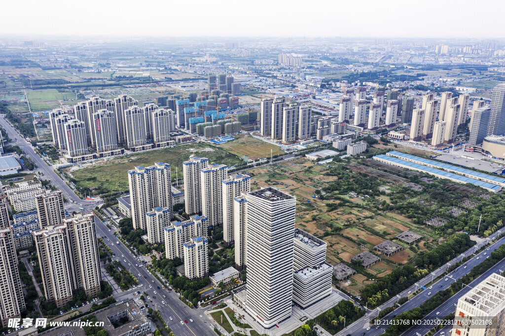 城市建筑全景