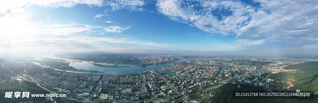 城市建筑全景