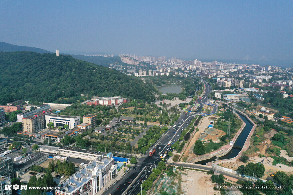 城市建筑全景