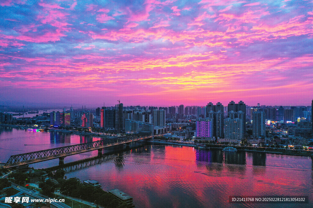 城市建筑全景