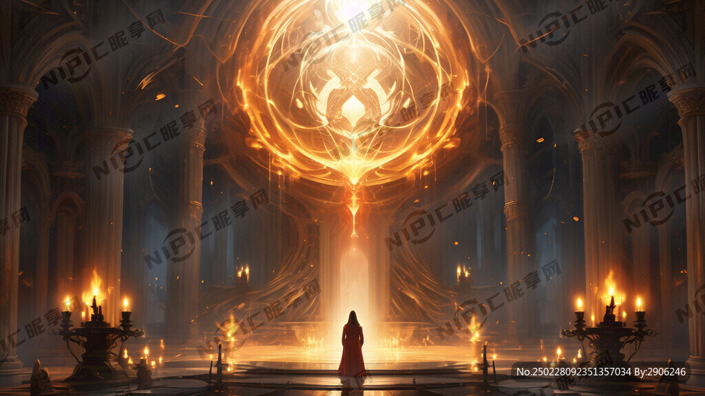 神圣 暖色 大气 欧式