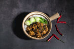 梅菜鸡肉饭 