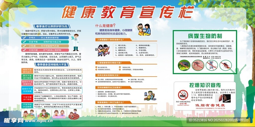 健康教育宣传栏