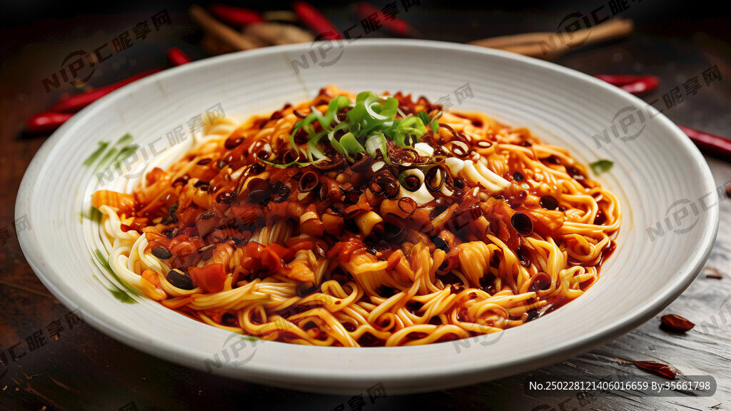 饸饹面 热辣够味 这个味儿香 