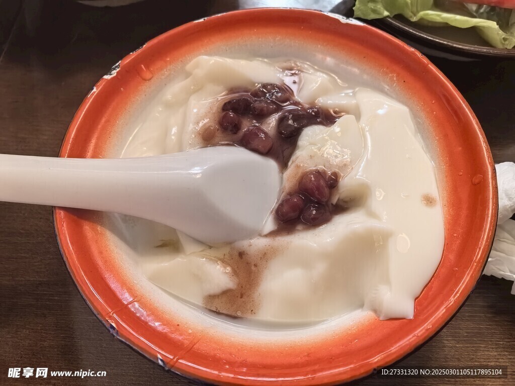 红豆豆花