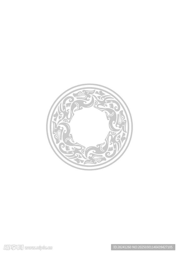 龙纹 酒牌