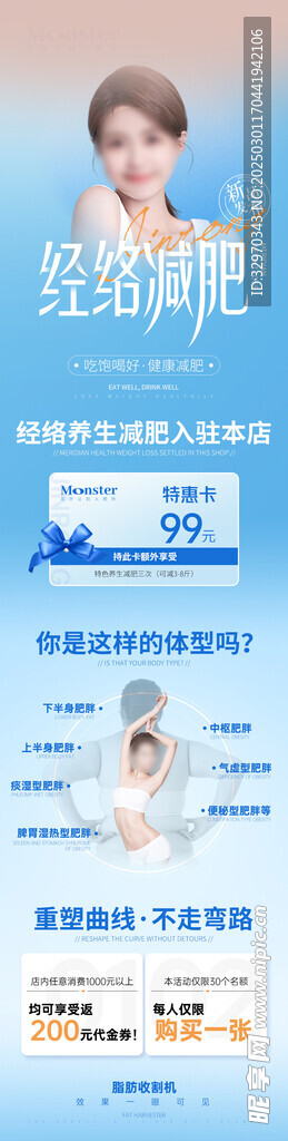 减肥瘦身长图 
