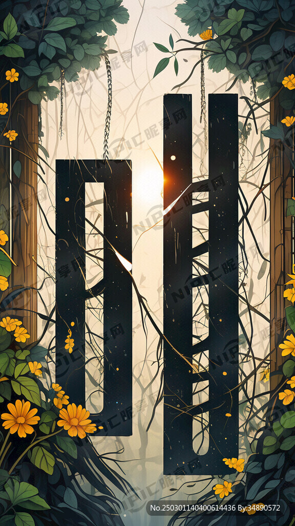 用精益两个字 生成艺术字图片