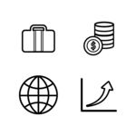 金币 公文包 
