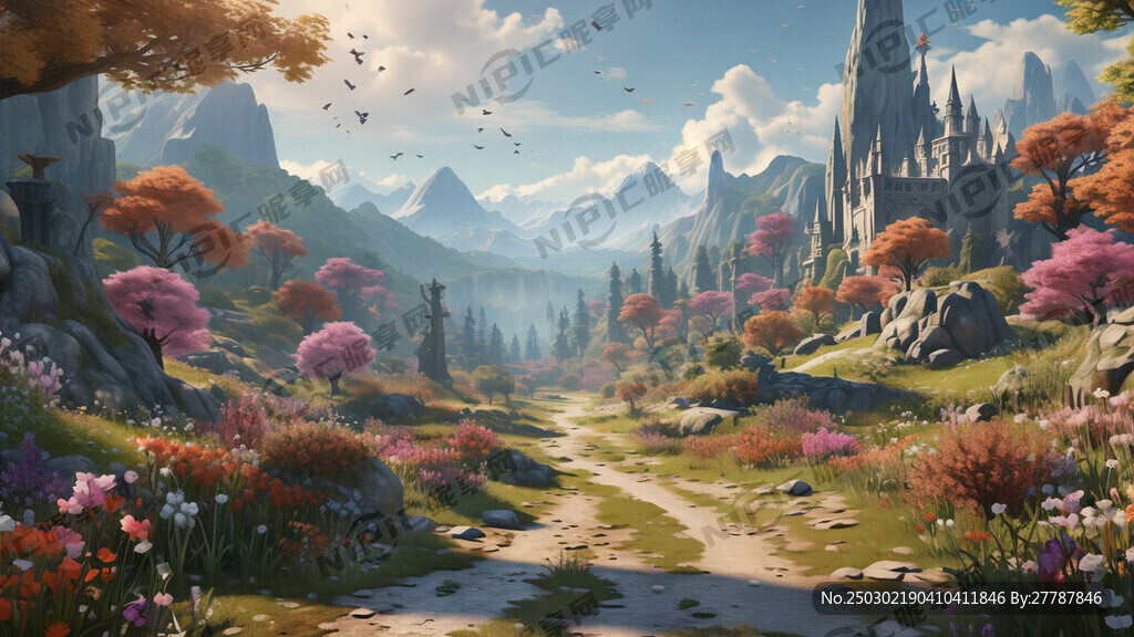游戏梦幻唯美风景 超高清