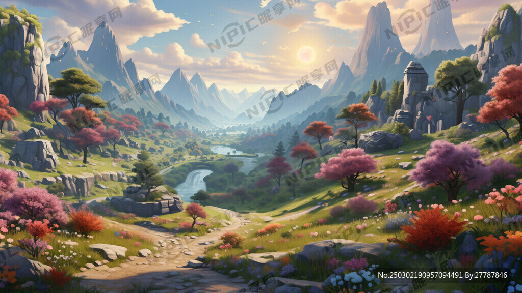 游戏梦幻唯美风景 超高清