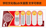 学校文化墙德育