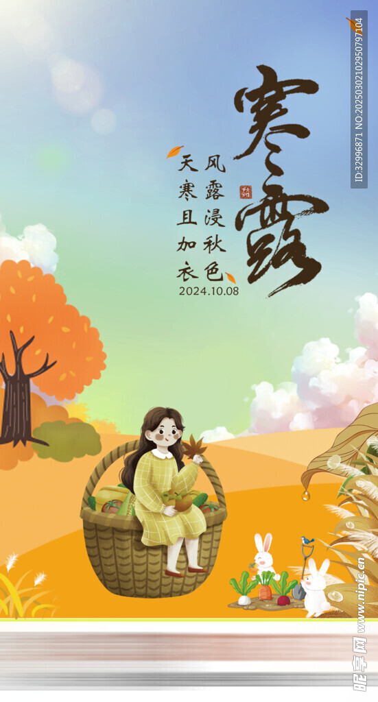 寒露海报