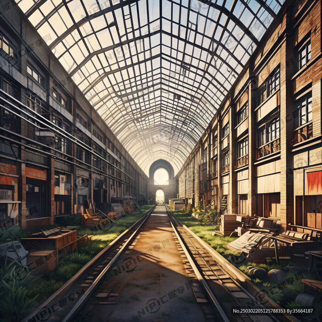 用时光隧道的场景