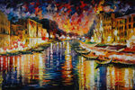 里奥纳水彩风景画油画