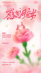 母亲节朋友圈宣传海报模板