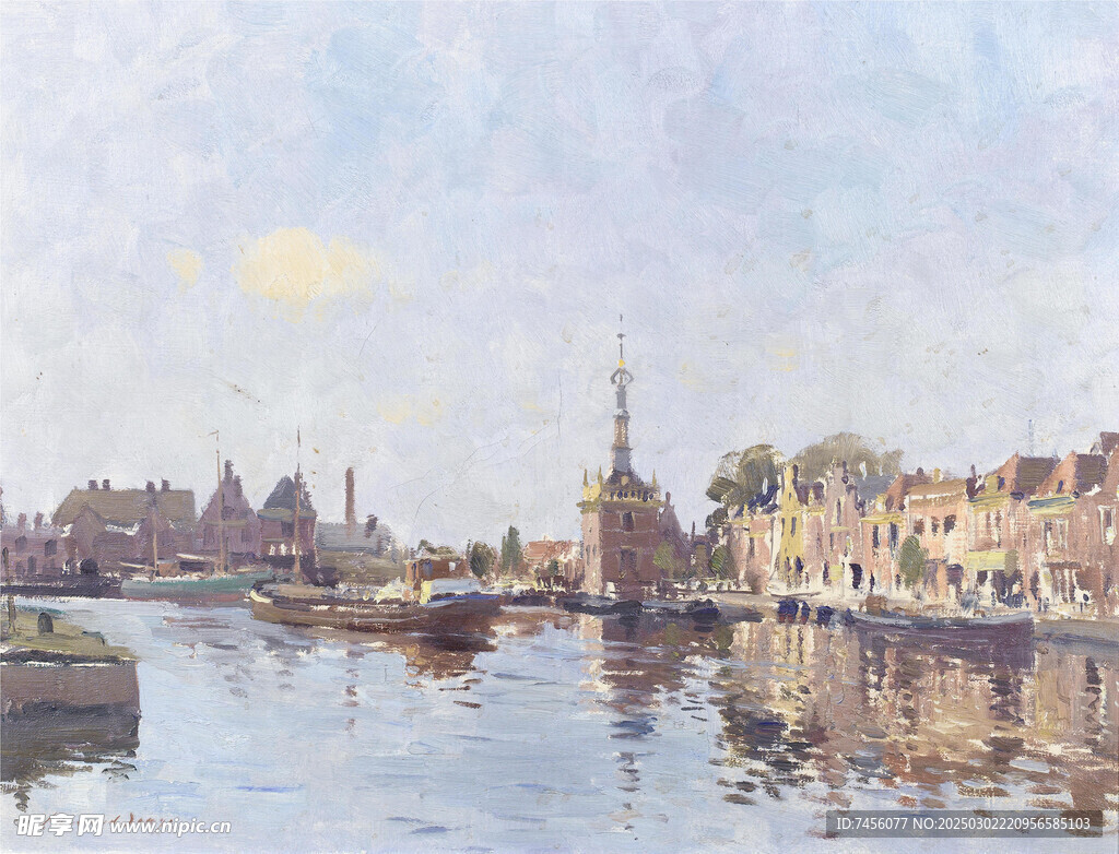锡戈油画风景画图片