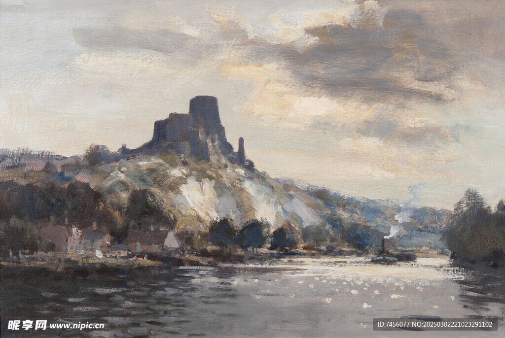 锡戈油画风景画图片