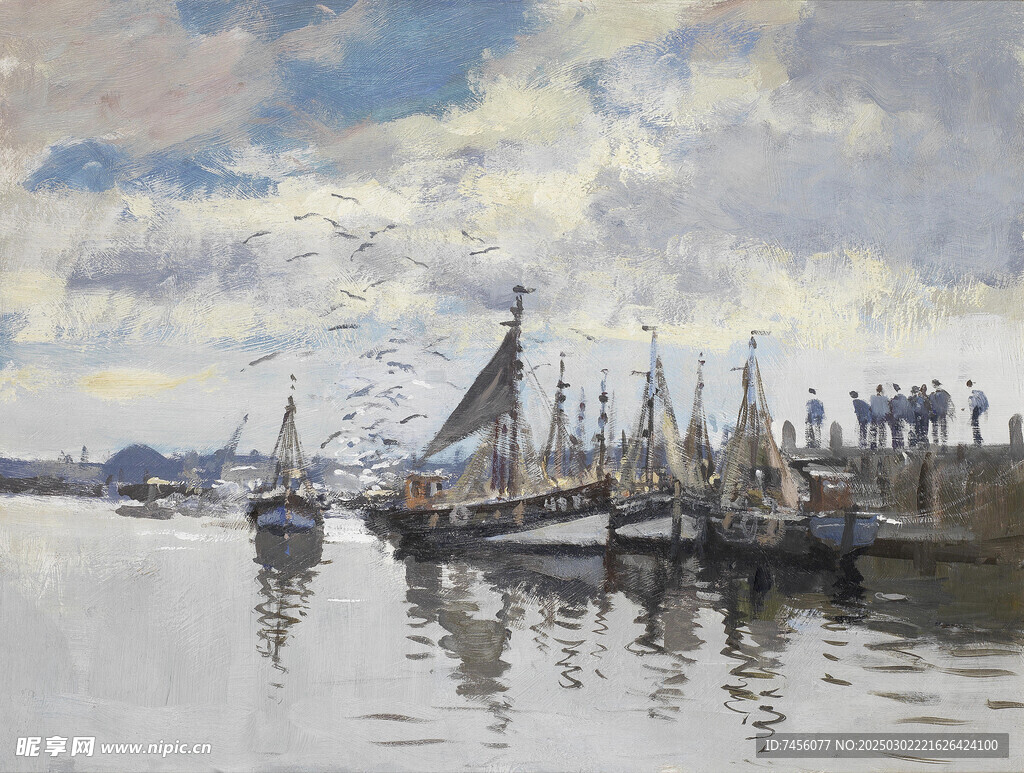 锡戈油画风景画图片
