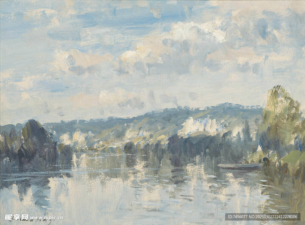 锡戈油画风景画图片