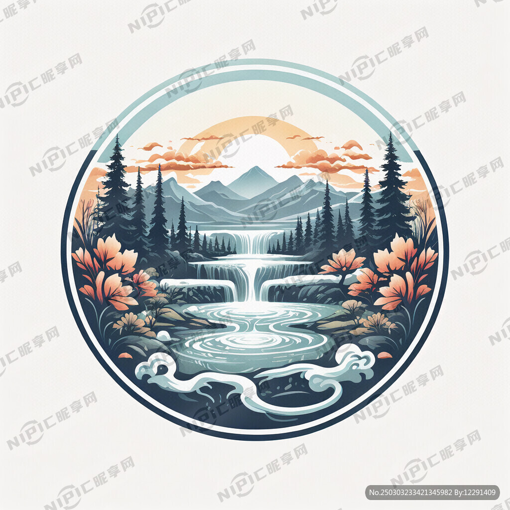御水泉  标志