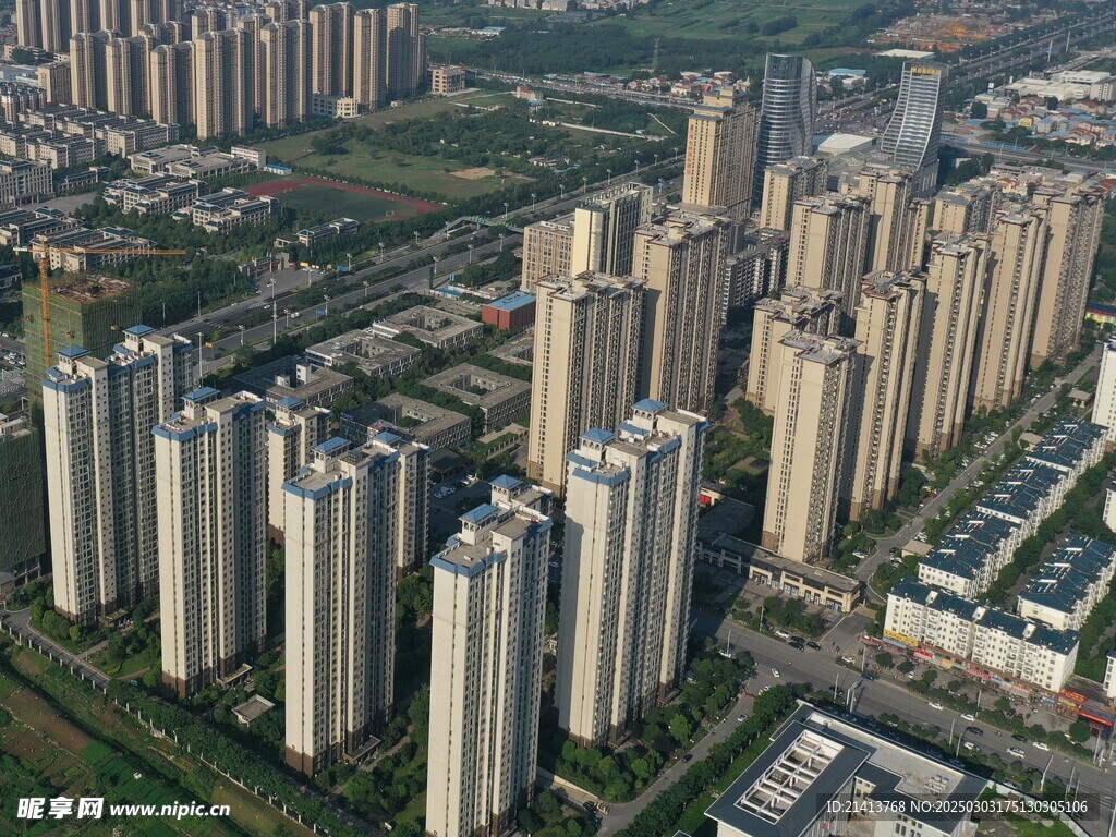 城市建筑全景