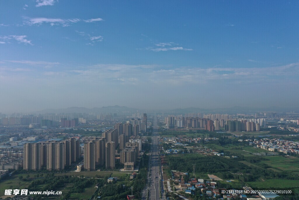 城市建筑全景