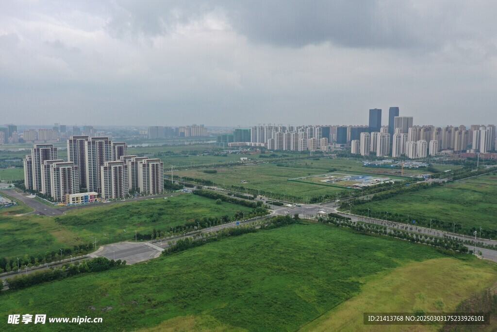 城市建筑全景