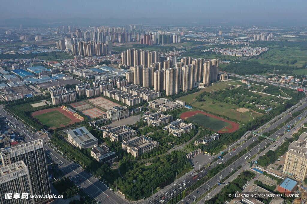 城市建筑全景