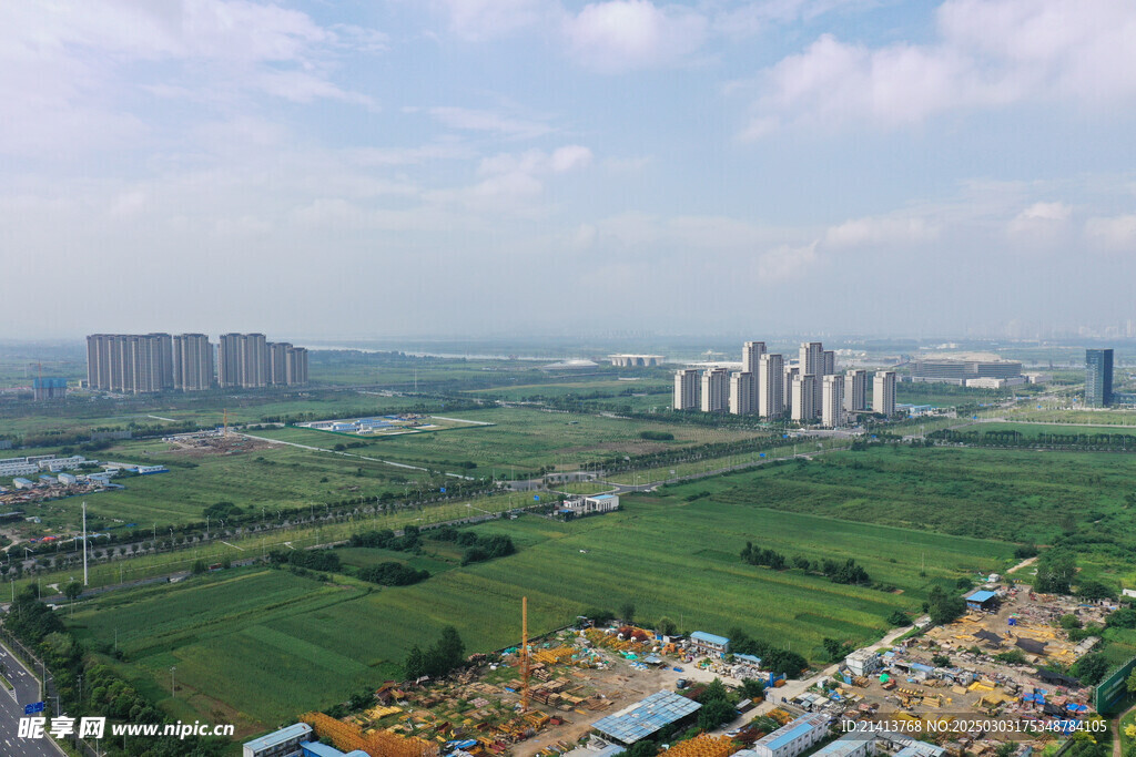 城市建筑全景