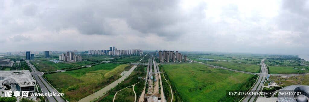 城市建筑全景