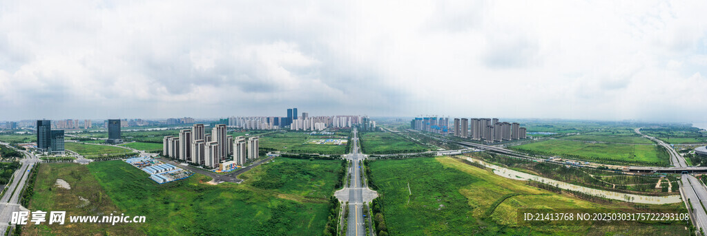 城市建筑全景