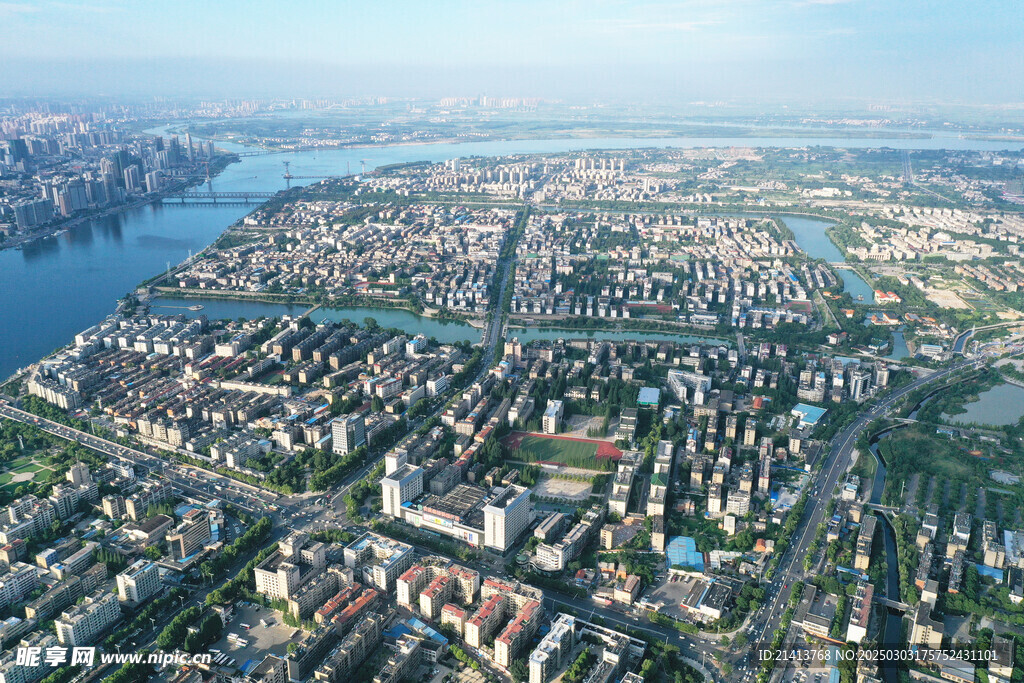 城市建筑全景