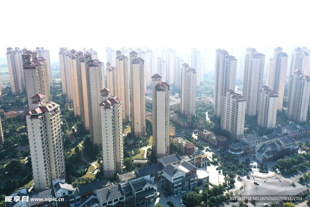 城市建筑全景
