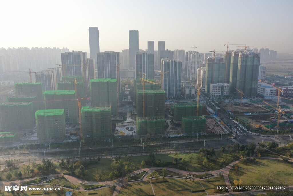 城市建筑全景