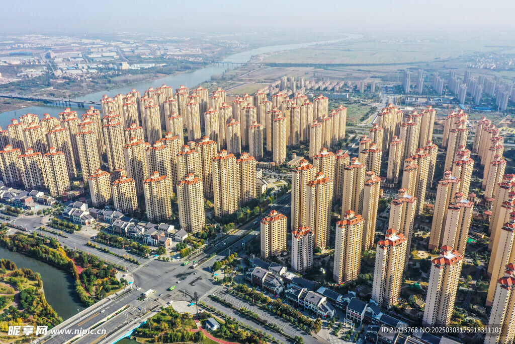 城市建筑全景