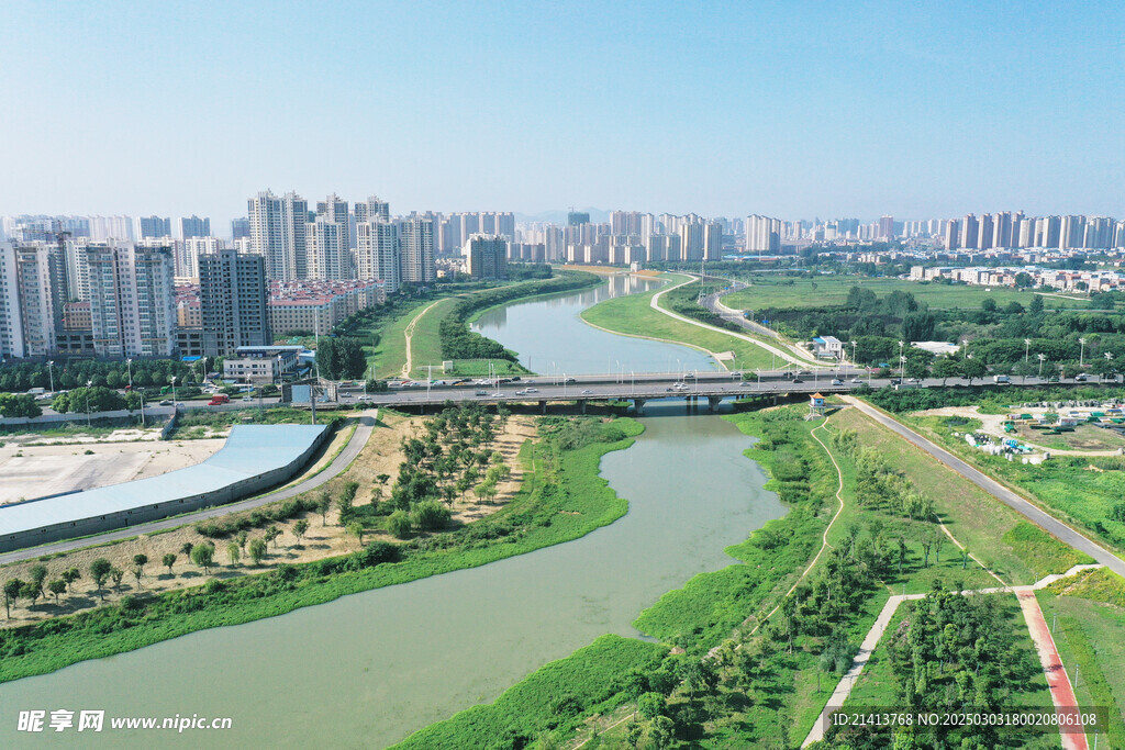 城市建筑全景