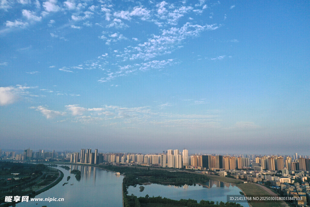 城市建筑全景