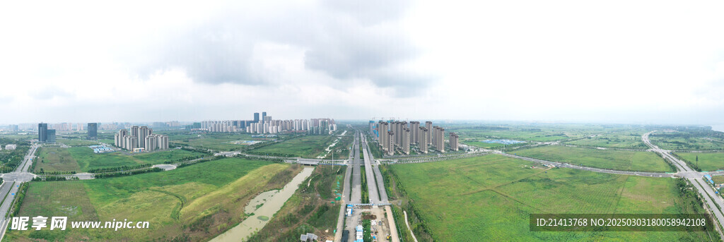 城市建筑全景