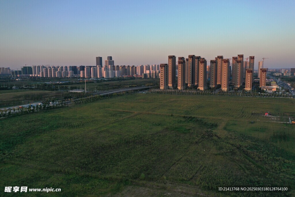 城市建筑全景