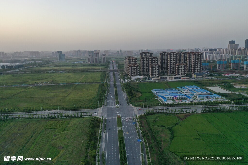 城市建筑全景